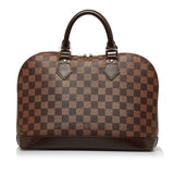 Louis Vuitton Damier Ebene Alma PM Handbag