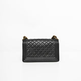 Chanel LE BOY MEDIUM IN BLACK
