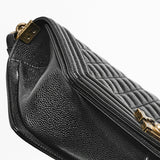 Chanel LE BOY MEDIUM IN BLACK