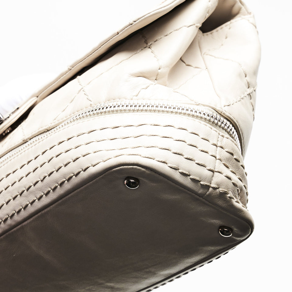 Chanel Quilted Expandable Ligne Flap Bag