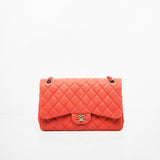Chanel Caviar Classic Jumbo Pink