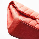 Chanel Caviar Classic Jumbo Pink