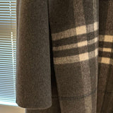 Burberry ZG Reversible Cashmere Blend Hooded Coat