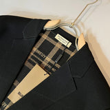 Burberry Elegant Knit Wool Jacket