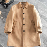 Burberry FW Men's Cashmere Wool Blend Coat