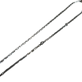 Louis Vuitton 'Damier Black' Pendant Necklace