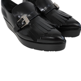 Prada Fringe Creeper Loafers - Women's 37