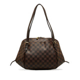 Louis Vuitton Damier Ebene Belem MM Shoulder Bag