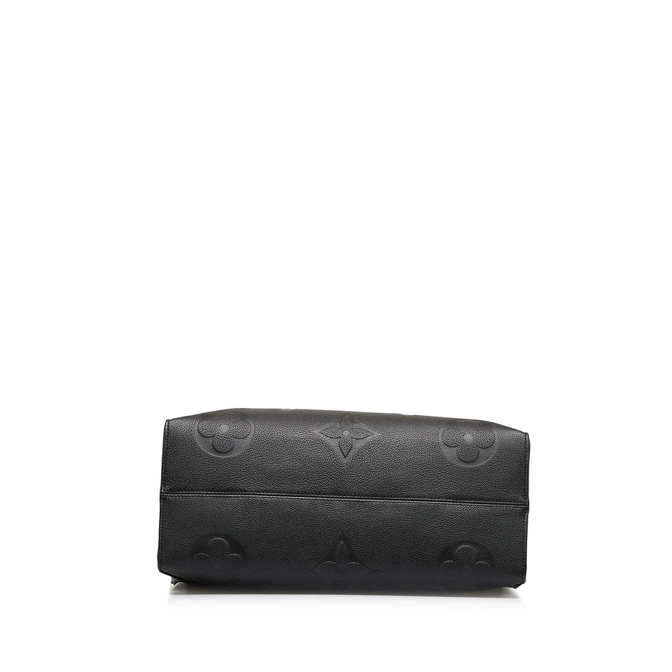 Louis Vuitton Monogram Empreinte Onthego GM Satchel Tote