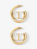 Christian Dior 30 Montaigne Earrings Gold Base Metal