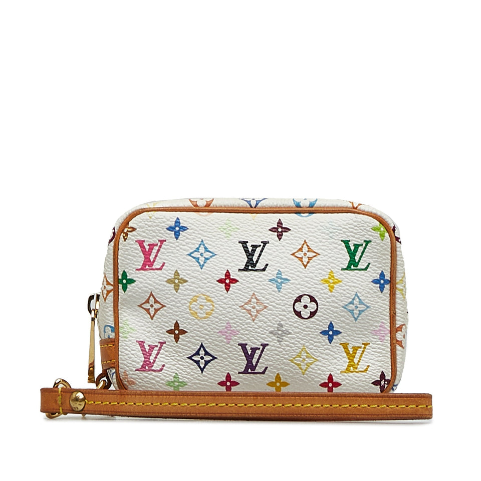 Louis Vuitton Monogram Multicolore Wapity Pouch Clutch