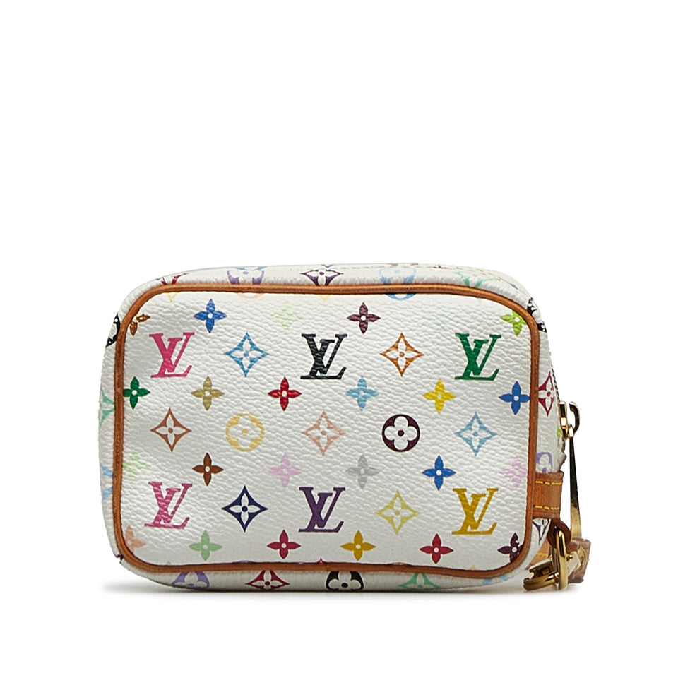 Louis Vuitton Monogram Multicolore Wapity Pouch Clutch