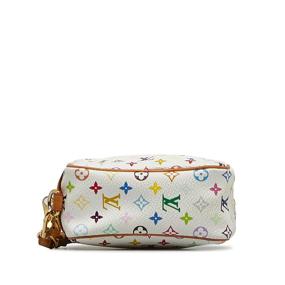 Louis Vuitton Monogram Multicolore Wapity Pouch Clutch