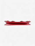 Christian Dior Bondage Clutch Red Calfskin Leather