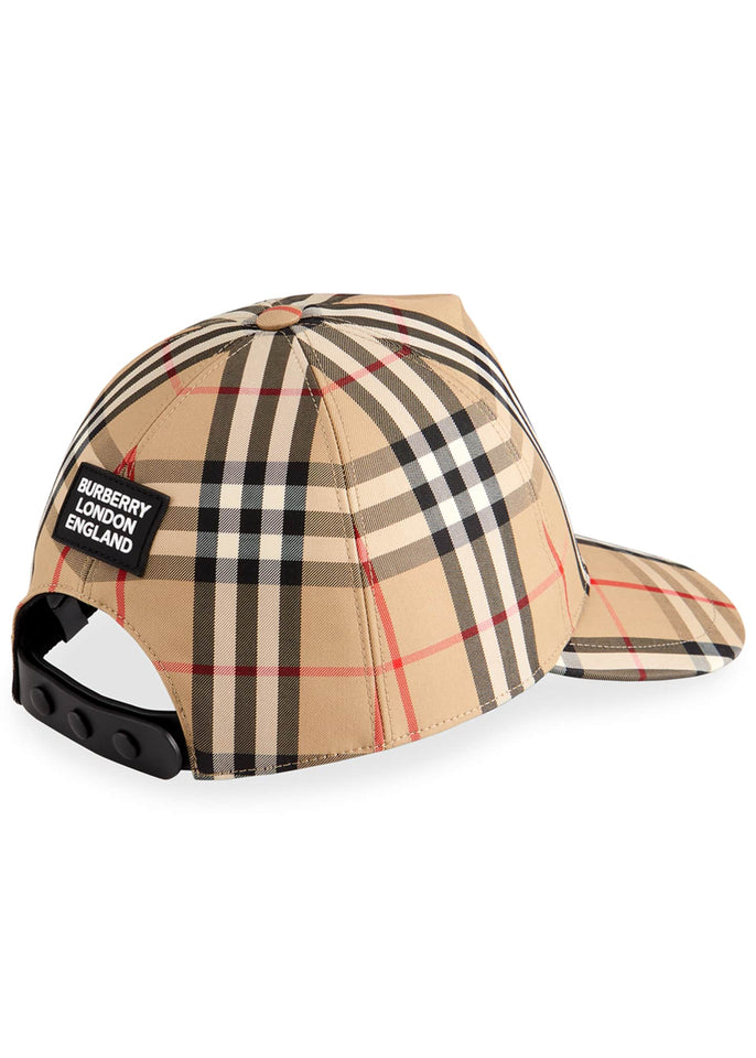 Burberry VINTAGE CHECK BASEBALL CAP