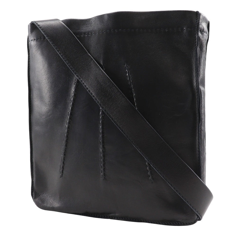 Hermes Shoulder Bag Calfskin black Toudu