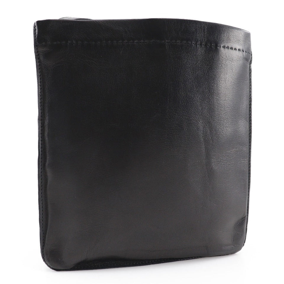 Hermes Shoulder Bag Calfskin black Toudu