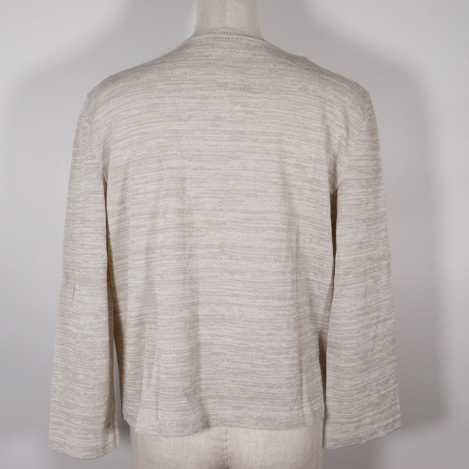 Chanel Logo Plate Cotton igan P12872V00569