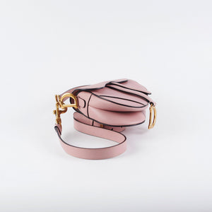 Christian Dior Mini Saddle Pink