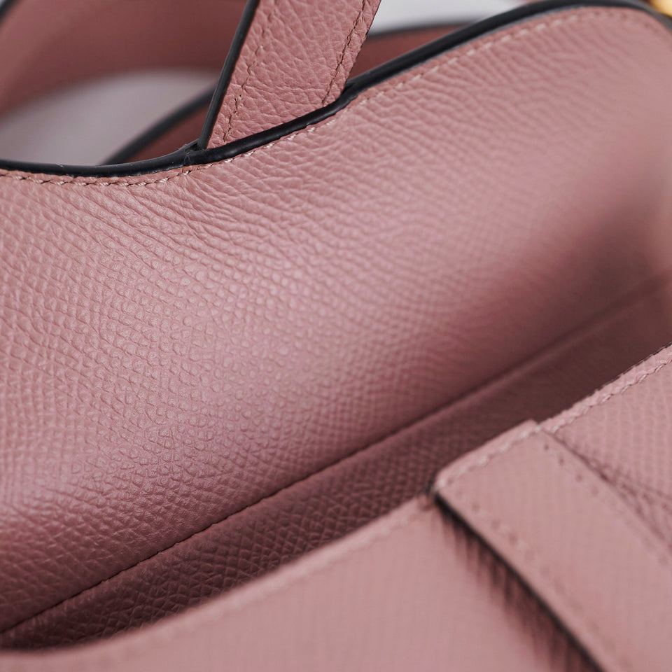 Christian Dior Mini Saddle Pink