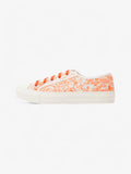Christian Dior Walk'n'Dior Sneaker White  / Orange Canvas EU 41 UK 8