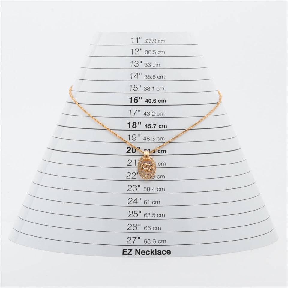 Dior CD Crystal Necklace Costume Jewellery
