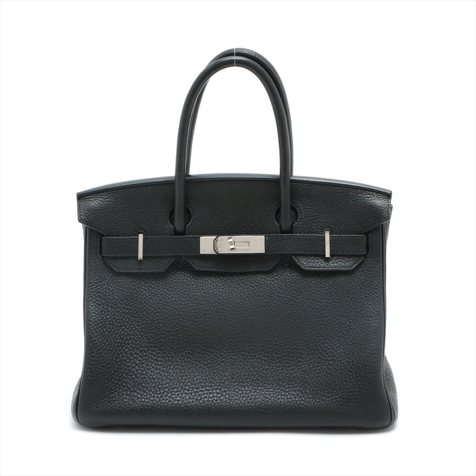 Hermes Birkin 30 Togo Black - Stamp O Square