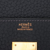 Hermes Birkin 30 Fjord Blue Indigo- H Square