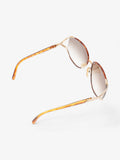 Christian Dior Oversized Gradiant Sunglasses Brown Acetate 150mm