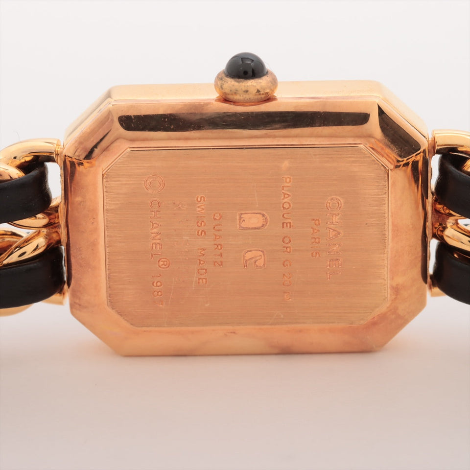 Chanel Premier Black/Gold Size S Watch
