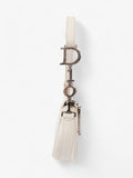 Christian Dior Charms Shoulder Bag White Leather