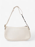 Christian Dior Charms Shoulder Bag White Leather