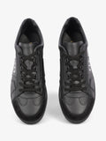 Christian Dior CD Low Top Sneakers Black / White Leather EU 38 UK 5