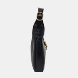 Gucci Jackie 1961 Small Navy Leather Bag with Adjustable Strap