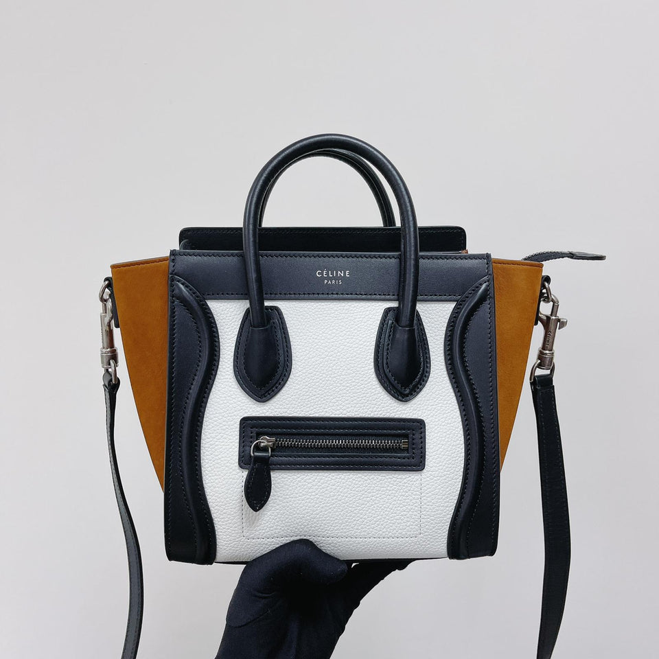 Nano Tri-Color Luggage Tote