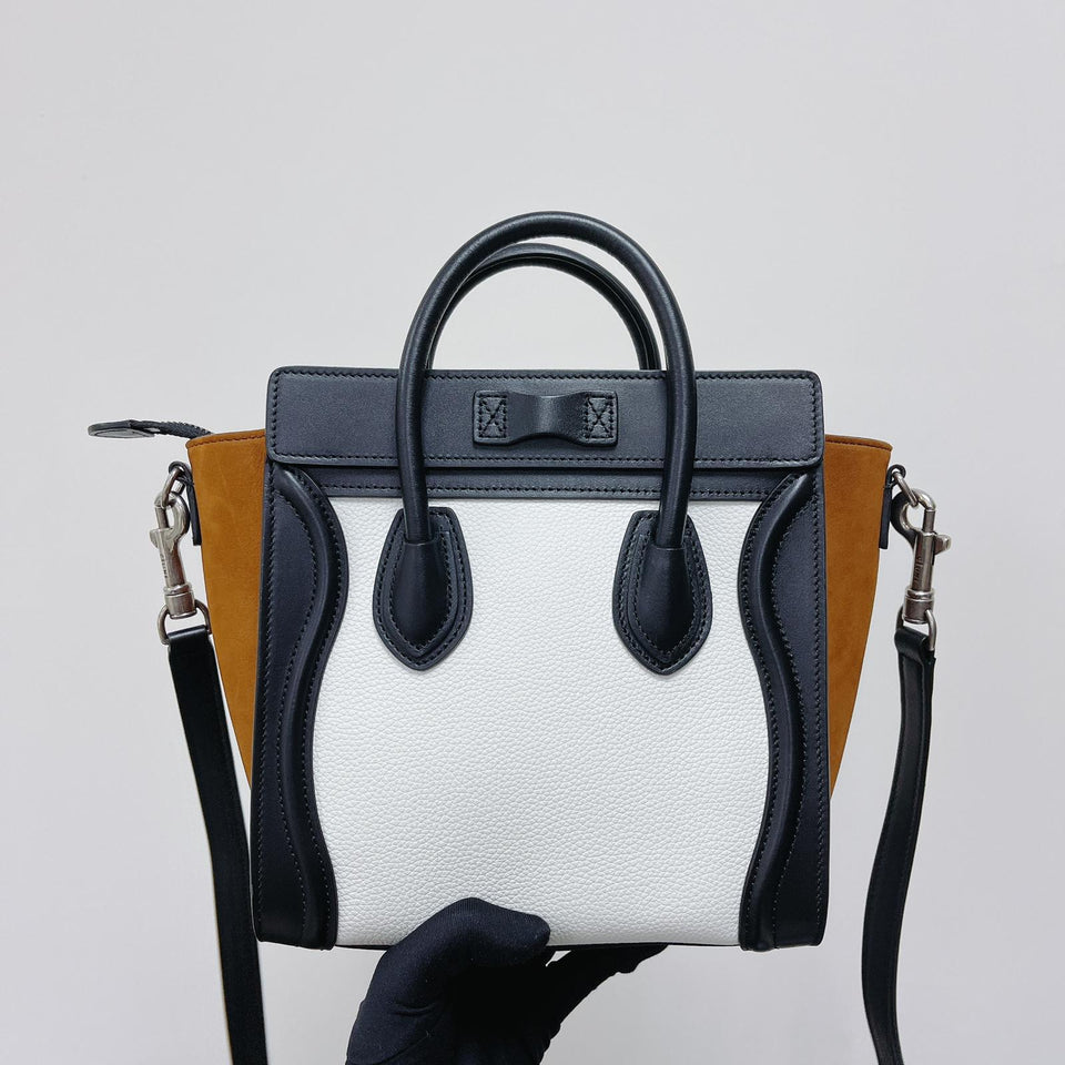 Nano Tri-Color Luggage Tote