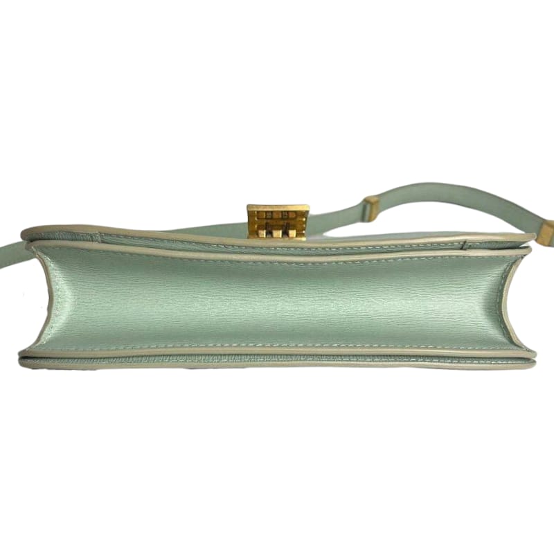 Medium Classic Box Light Mint Green GHW