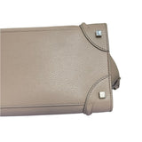 Mini Luggage Grained Leather Beige RHW