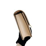 Medium Classic Box Calfskin Liégé Beige GHW