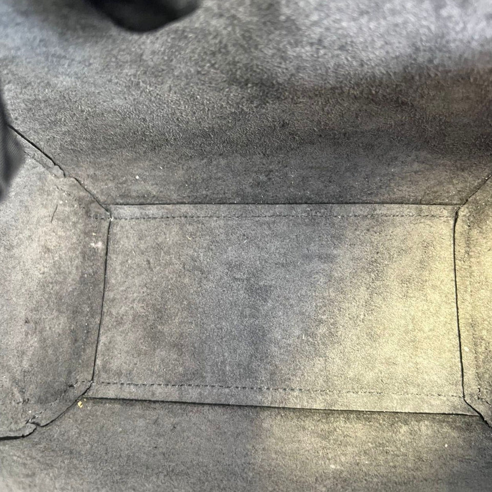 Grained Calfskin Nano Belt Bag Grey GHW