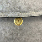Grained Calfskin Nano Belt Bag Grey GHW