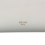 Belt Bag Mini Grained Calfskin White GHW