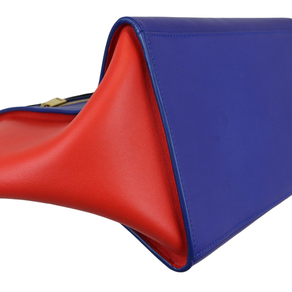 X Phoebe Philo Sac Trapeze Medium Calfskin Tri-Color GHW