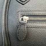 Nano Luggage Drummed Calfskin Black SHW