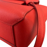 Nano Belt Grained Calfskin Red GHW