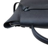 Belt Bag Micro Grained Calfskin Navy Blue SHW