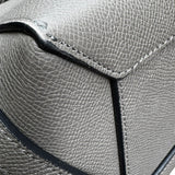 Micro Belt Grained Calfskin Grey GHW