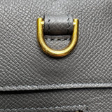 Micro Belt Grained Calfskin Grey GHW