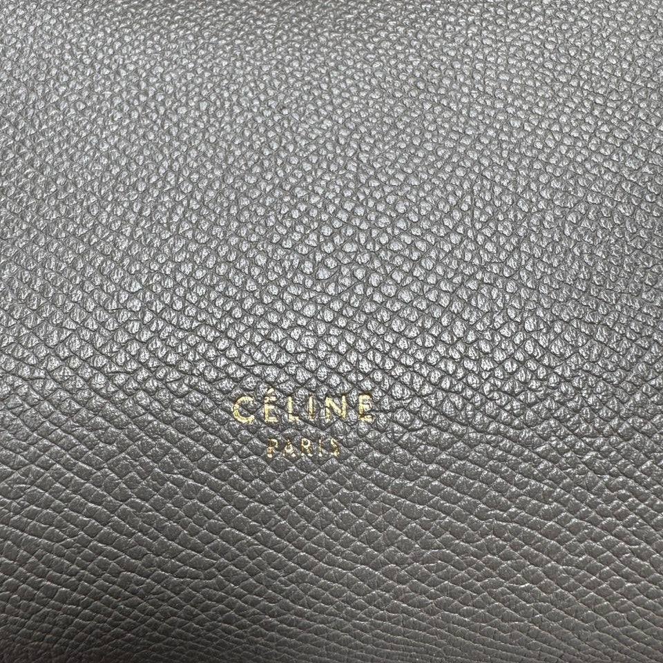 Micro Belt Grained Calfskin Grey GHW