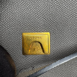 Micro Belt Grained Calfskin Grey GHW